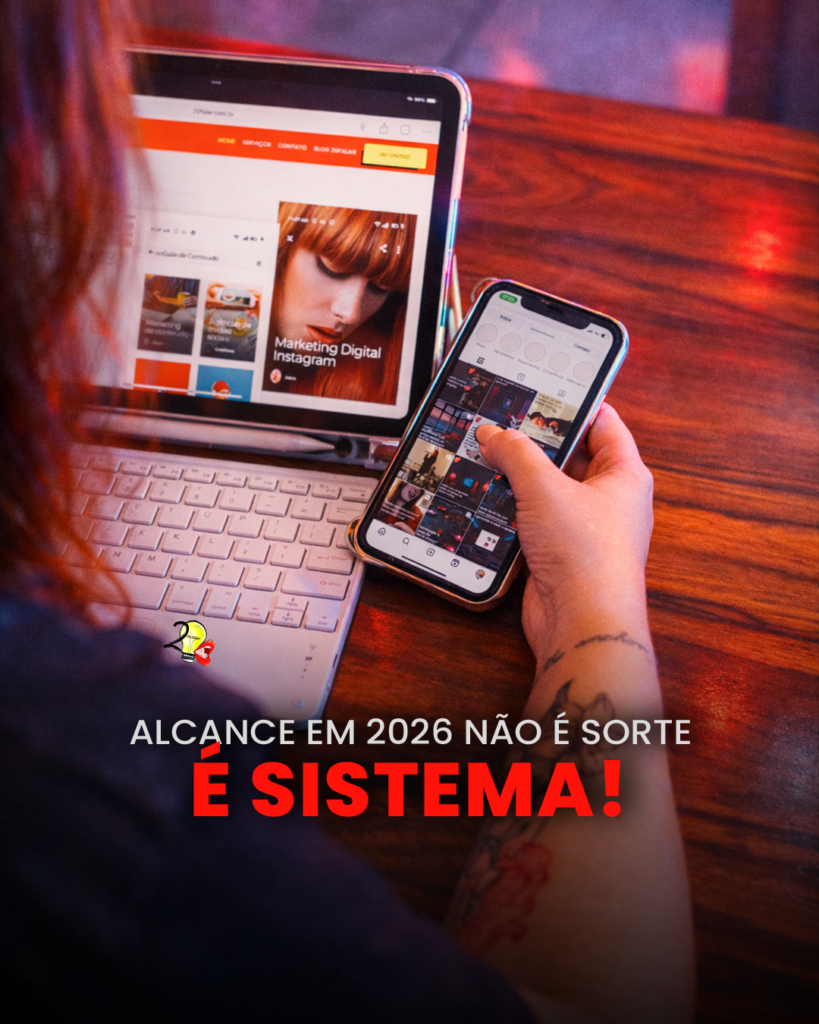 Alcance no Instagram em 2026: como aumentar com método (não com sorte) Alcance no Instagram em 2026: como aumentar com método (não com sorte)