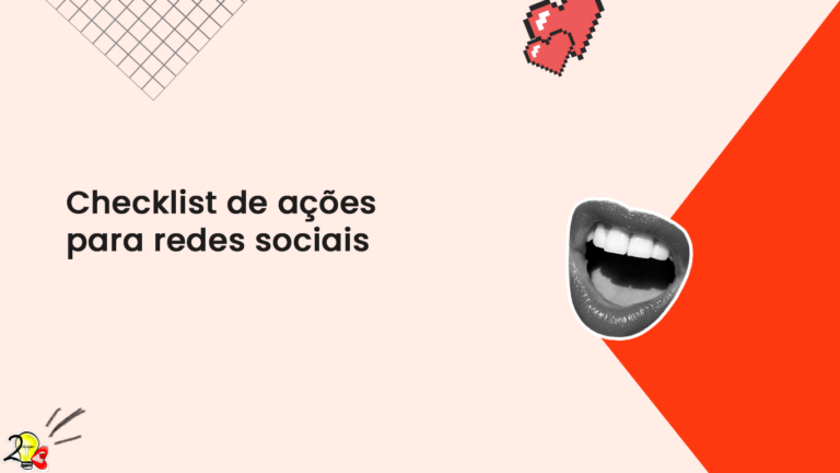 Checklist redes sociais
