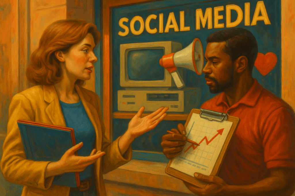 20Falar de Social Media - Agência de Marketing Digital | Por que contratar um social media é decisivo para o crescimento da sua marca?&nbsp;