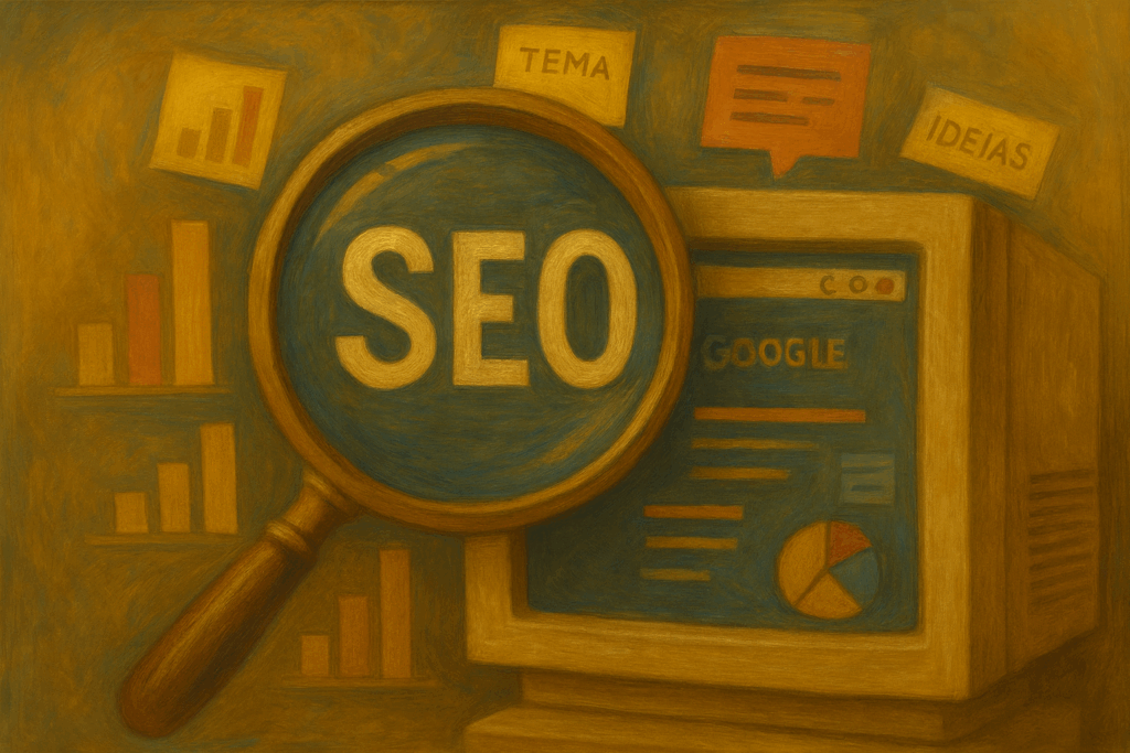 20Falar de Social Media - Agência de Marketing Digital | No universo digital, ter um bom conteúdo não é mais suficiente. O mundo está saturado de boas ideias que ninguém encontra. E é aí que entra o SEO — Search Engine Optimization, ou otimização para mecanismos de busca.&nbsp;