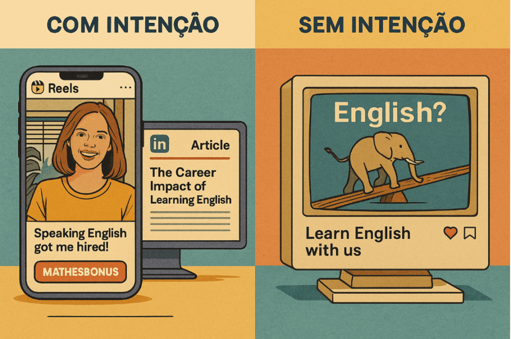 Intenção no Marketing: o guia definitivo para criar conteúdo com propósito e crescer de verdade 20Falar de Social Media - Agência de Marketing Digital | A resposta é simples — e poderosa: intenção no marketing.